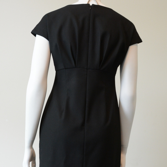 Ann Taylor Pleated Sheath Dress - Picture 2 of 4